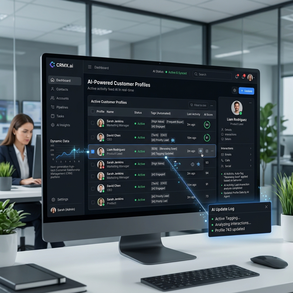 CRM automation and tagging